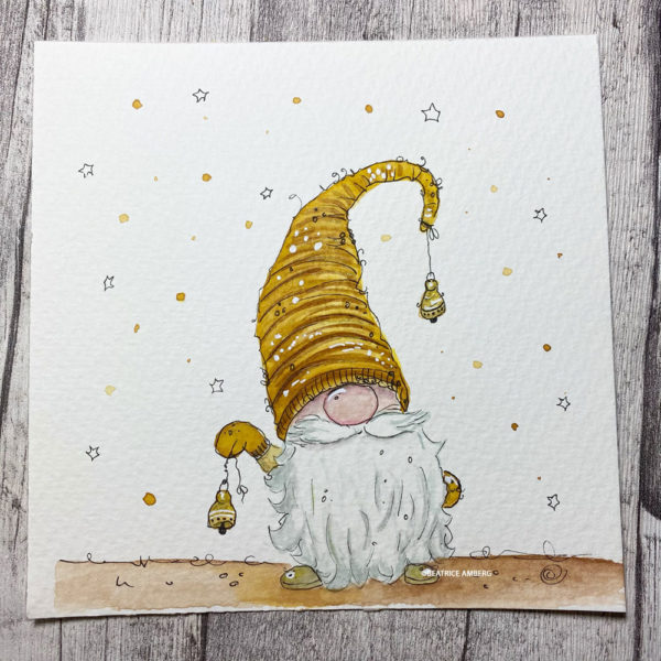 Download Wichtel mit goldenem Glöckchen