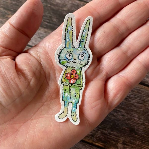 Download Hase mit Blume