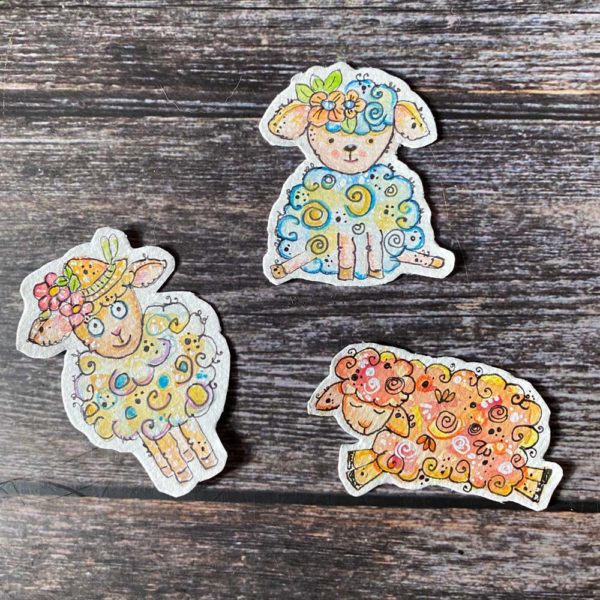 Download Set of 3 sheeps
