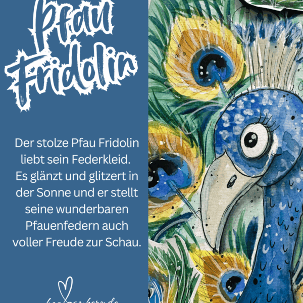 BeaZaubernde Aquarelle - Ferienprogramm  Fridolin der Pfau in Schongau