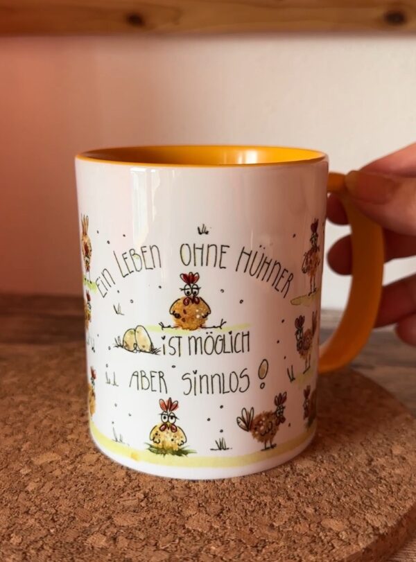 ArtHaferl - Hühner - beaZaubernde Tasse