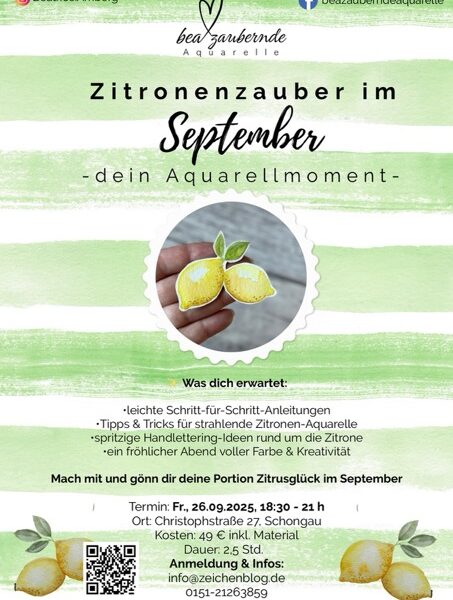 Workshop - Zitronenzauber im September