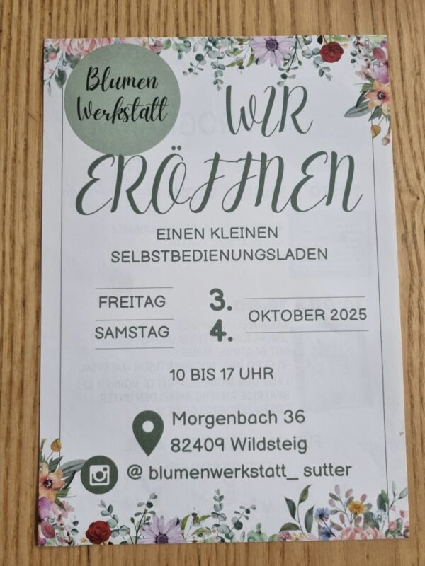 Aquarellworkshop in Wildsteig - Fröhlich-bunter Blumenstrauss – Bild 2
