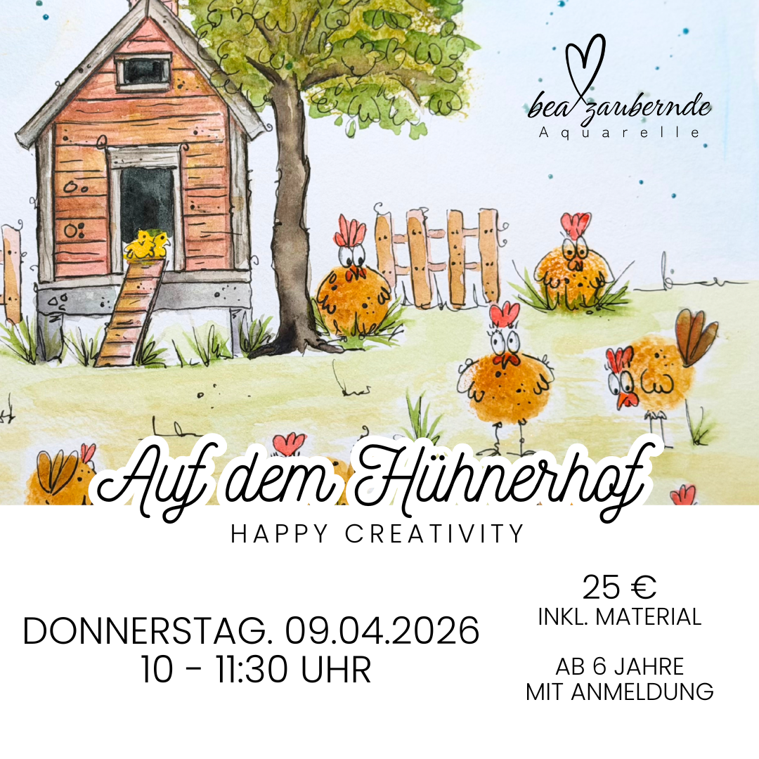 Ferienprogramm auf dem Hühnerhof